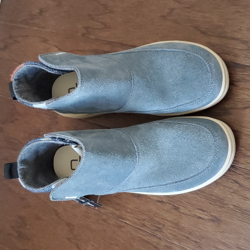 RARE HEY DUDE MEL  SUEDE ORION BLUE - Picture 5 of 9